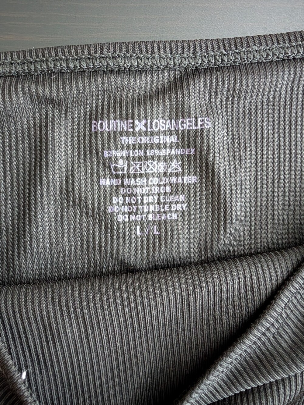 Boutine LA Ribbed High-Waist Bottoms - Picture 3 of 3